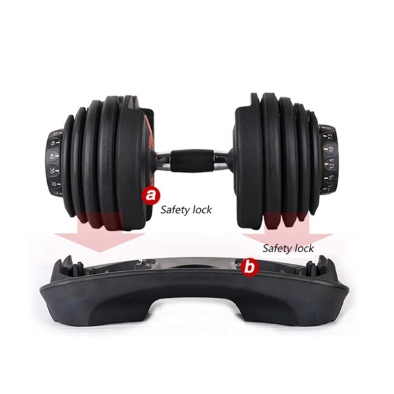 Heavy Duty Adjustable Dumbbell Set