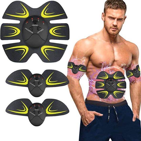 ABS Stimulator, Abs Trainer, Abs Toning Belt, Muscle Toner, Abdominal Training Belt Workout Portable Fitness Equipment