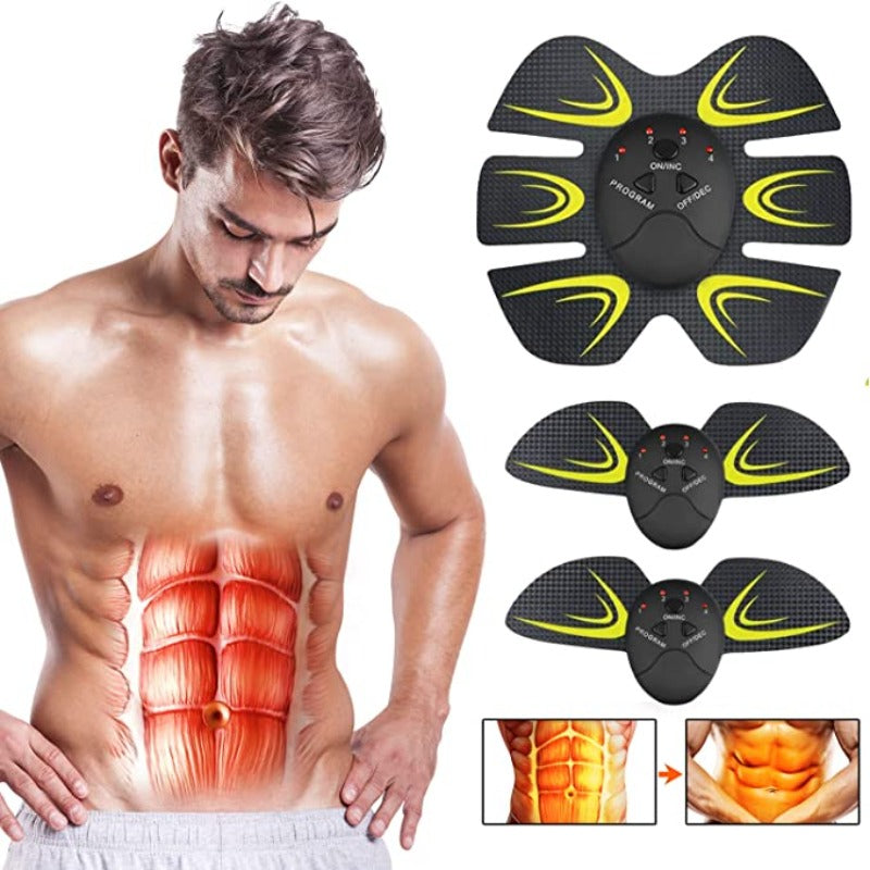 ABS Stimulator, Abs Trainer, Abs Toning Belt, Muscle Toner, Abdominal Training Belt Workout Portable Fitness Equipment